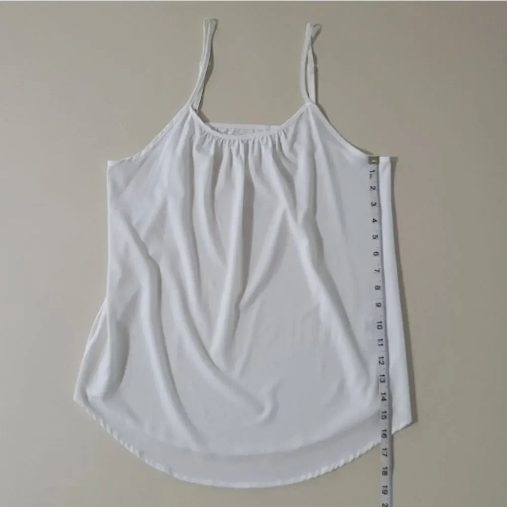 Time and Tru White Camisole Tank Top - Picture 6 of 11